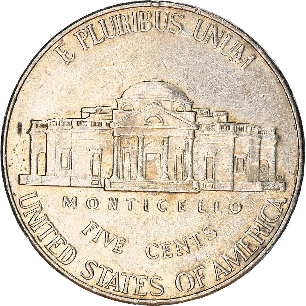 United States Coin American 5 Cents | Thomas Jefferson | Monticello | KM381 | 2006 - 2021