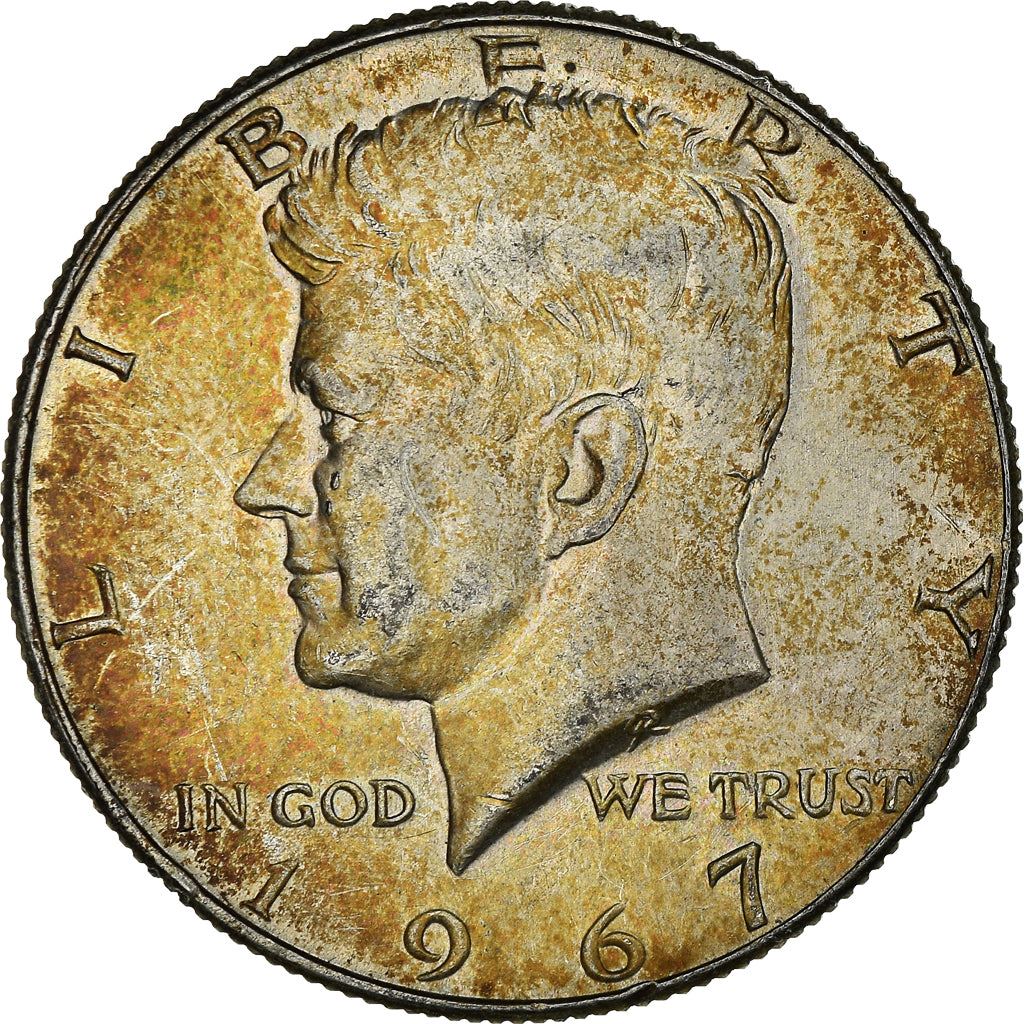 United States Coin American Half Dollar | John Fitzgerald Kennedy | Presidential Seal | KM202a | 1965 - 1970