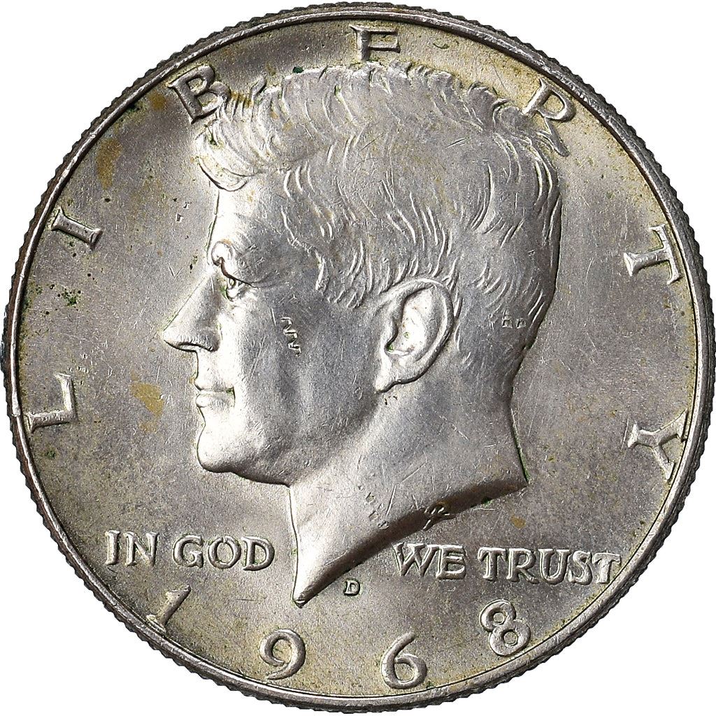 United States Coin American Half Dollar | John Fitzgerald Kennedy | Presidential Seal | KM202a | 1965 - 1970