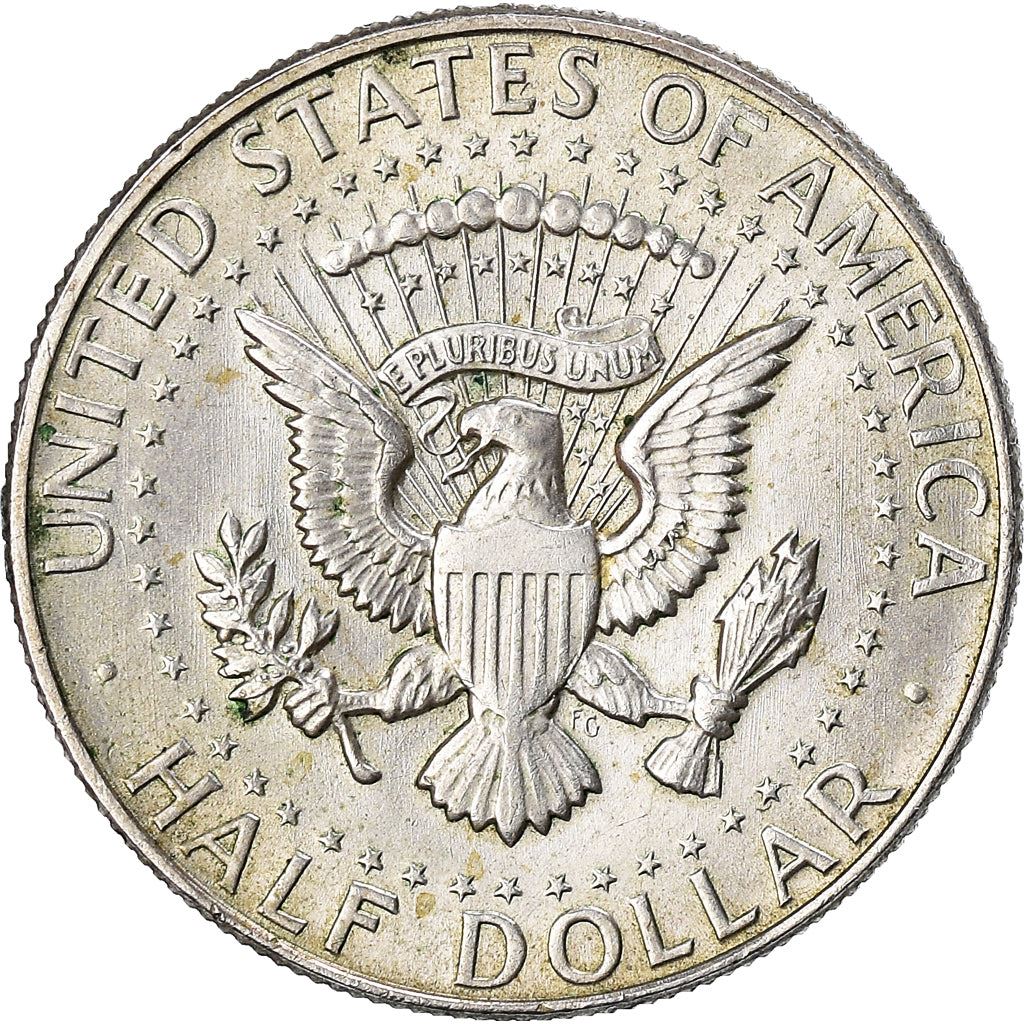 United States Coin American Half Dollar | John Fitzgerald Kennedy | Presidential Seal | KM202a | 1965 - 1970