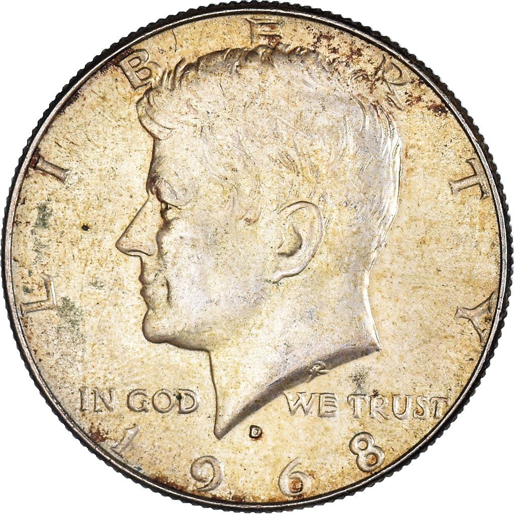 United States Coin American Half Dollar | John Fitzgerald Kennedy | Presidential Seal | KM202a | 1965 - 1970