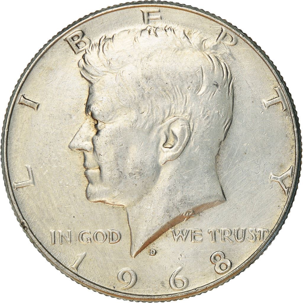 United States Coin American Half Dollar | John Fitzgerald Kennedy | Presidential Seal | KM202a | 1965 - 1970