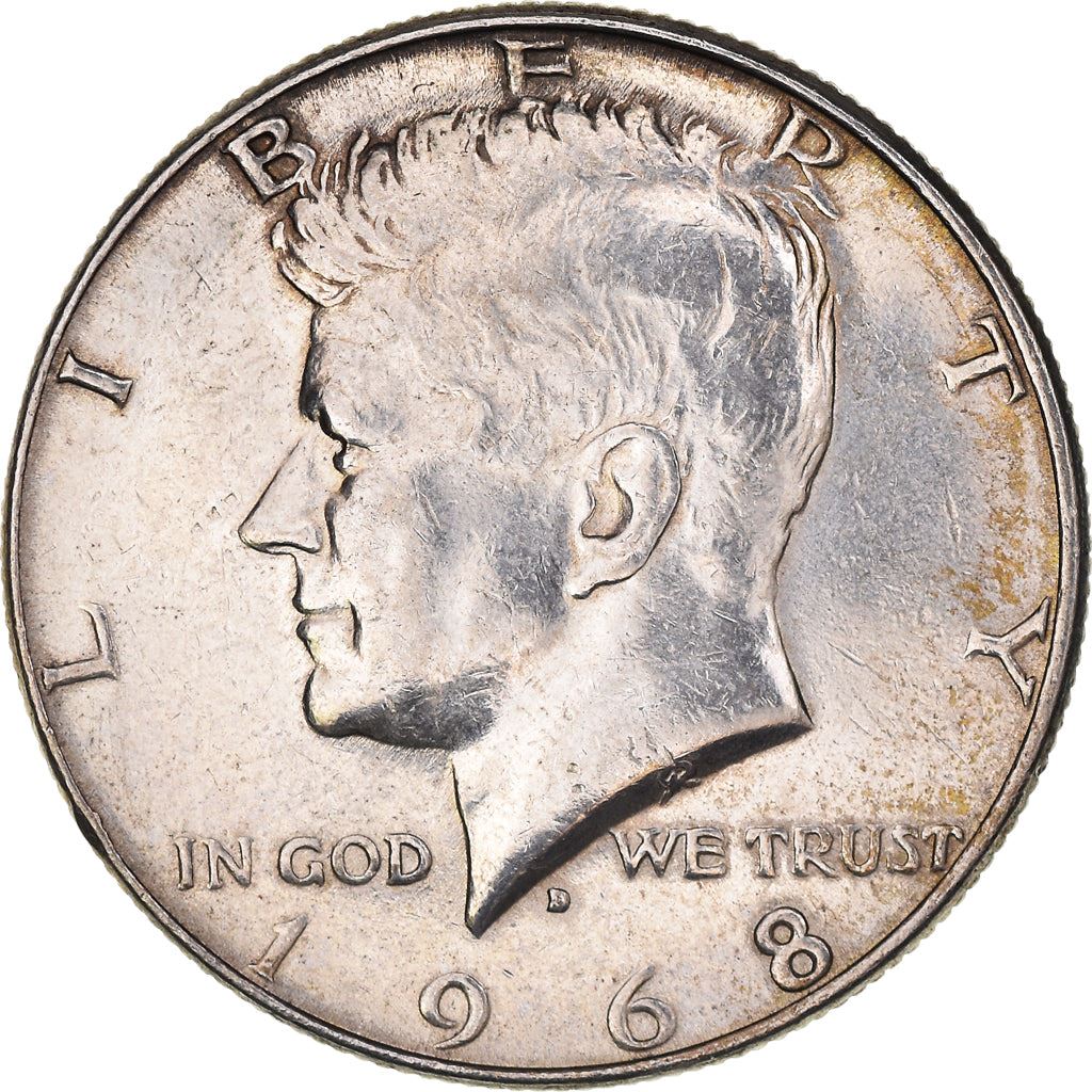 United States Coin American Half Dollar | John Fitzgerald Kennedy | Presidential Seal | KM202a | 1965 - 1970