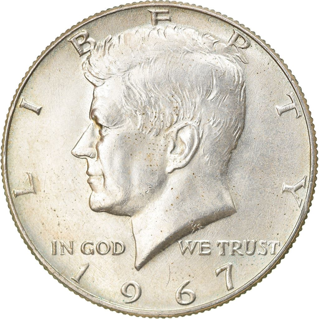 United States Coin American Half Dollar | John Fitzgerald Kennedy | Presidential Seal | KM202a | 1965 - 1970