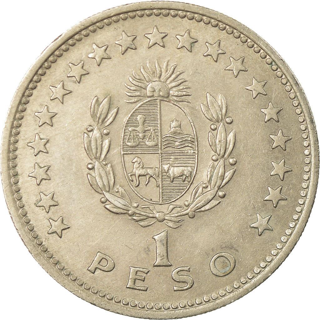 Uruguay Coin Uruguayan 1 Peso | Jose Gervasio Artigas | KM42 | 1960