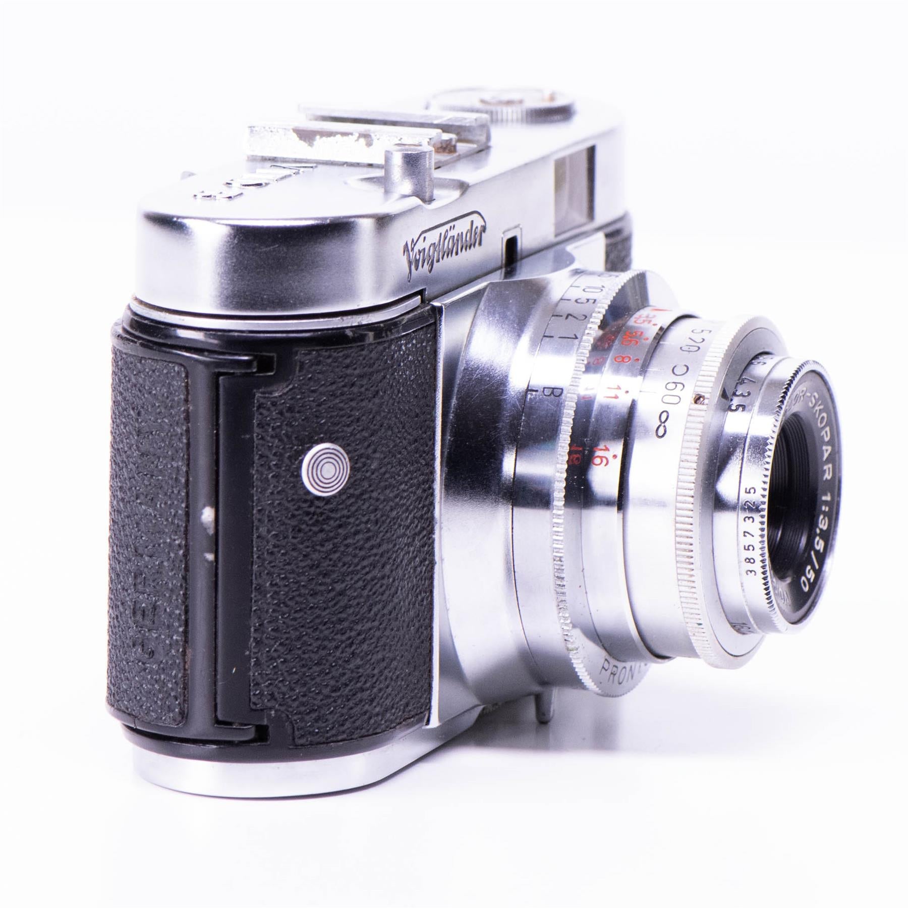 Voigtlander Vito B Camera | 50mm f3.5 | White | Germany | 1954