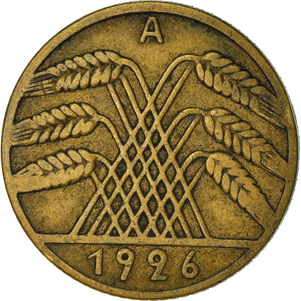 Weimar Republic 10 Reichspfennig Coin | German Reich | KM40 | 1924 - 1936