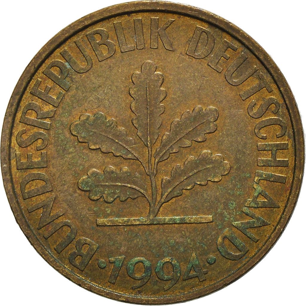 West Germany 10 Pfennig | 100 Coins | Bundesrepublik Deutschland | KM108 | 1950 - 2001