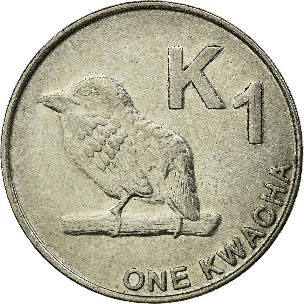 Zambia | 1 Kwacha Coin | Zambian Barbet | Km:209 | 2012 - 2019