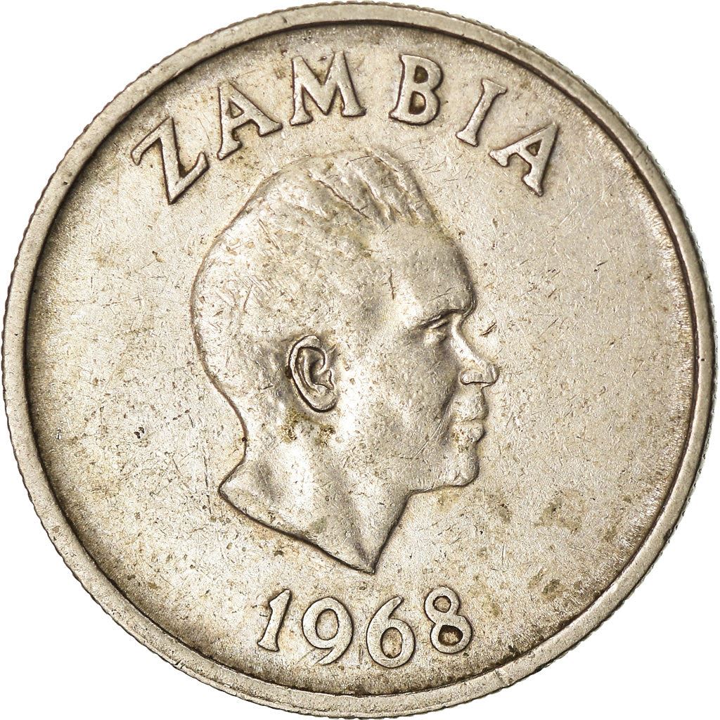 Zambia | 5 Ngwee Coin | Turbina corymbosa | Km:11 | 1968 - 1987