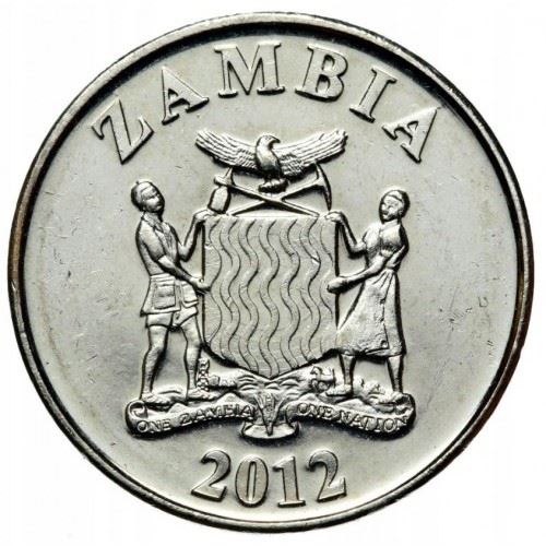 Zambia | 5 Ngwee Coin | Zambezi Indigobird | Km:205 | 2012 - 2017