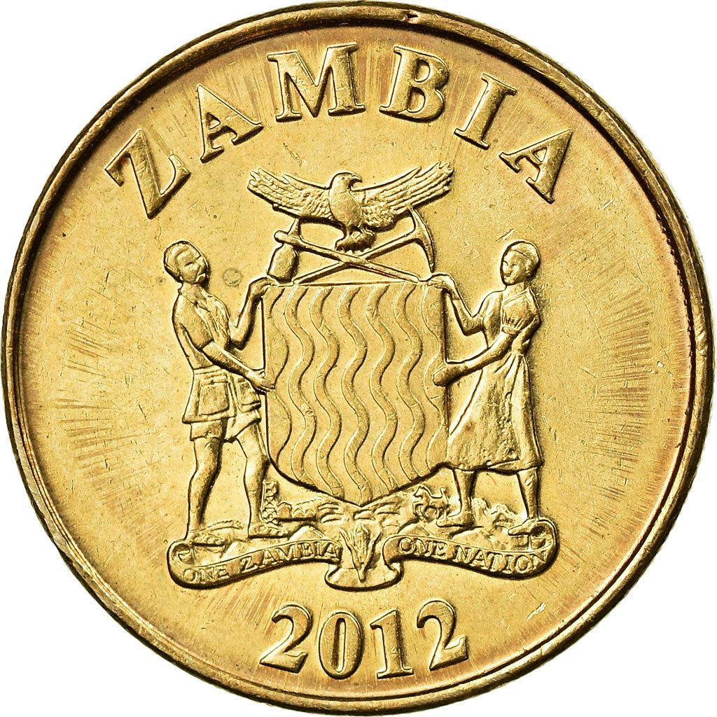 Zambia | 50 Ngwee Coin | African elephant | Km:208 | 2012 - 2017