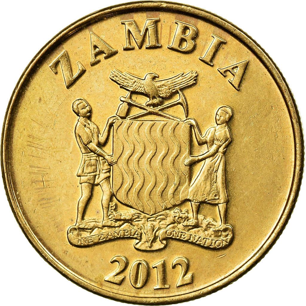 Zambia | 50 Ngwee Coin | African elephant | Km:208 | 2012 - 2017