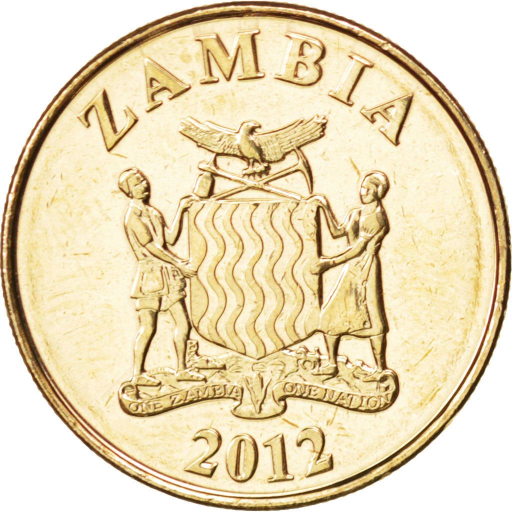 Zambia | 50 Ngwee Coin | African elephant | Km:208 | 2012 - 2017