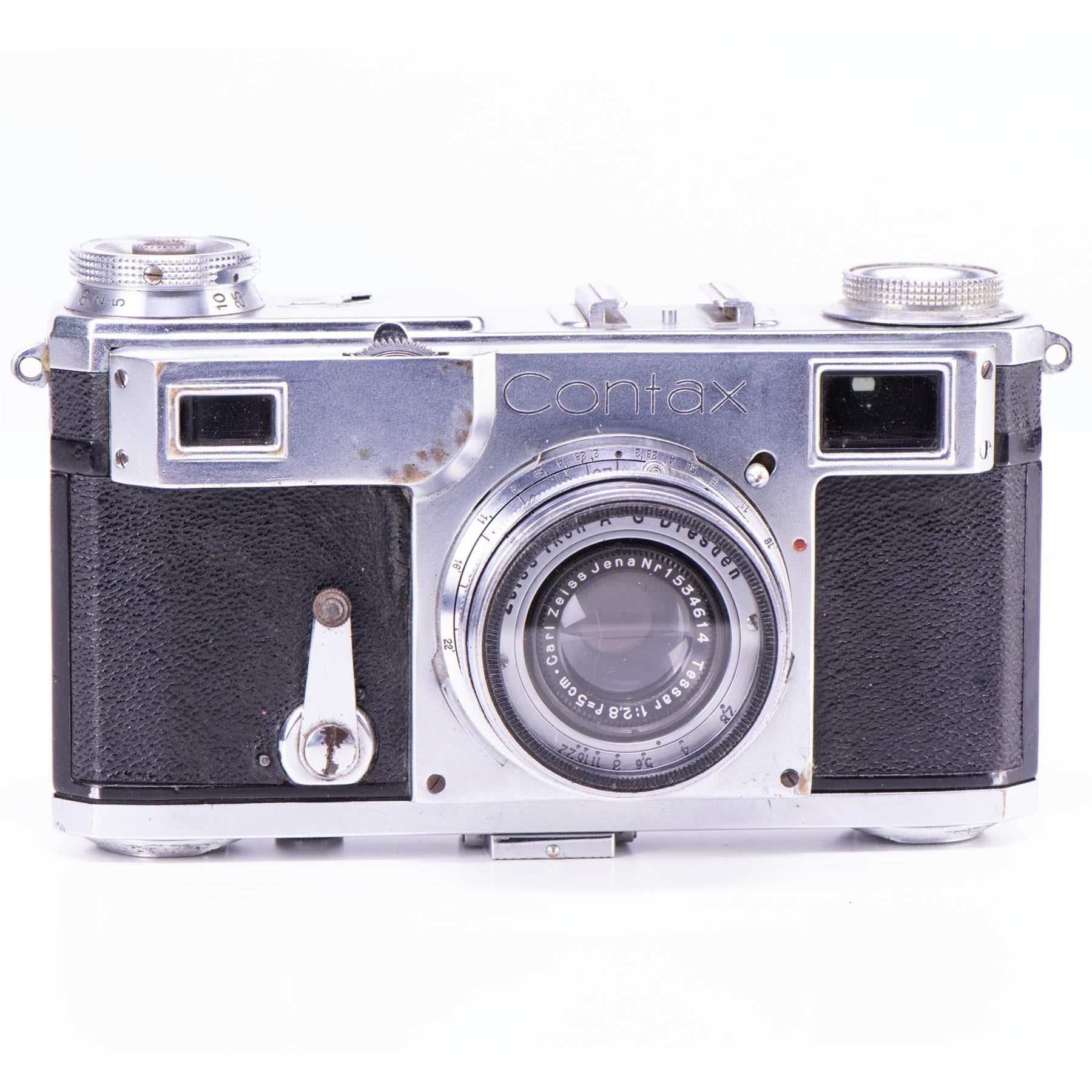 Zeiss Ikon Cantax 2 Camera | 50mm f2.8 lens | White | Germany | 1936