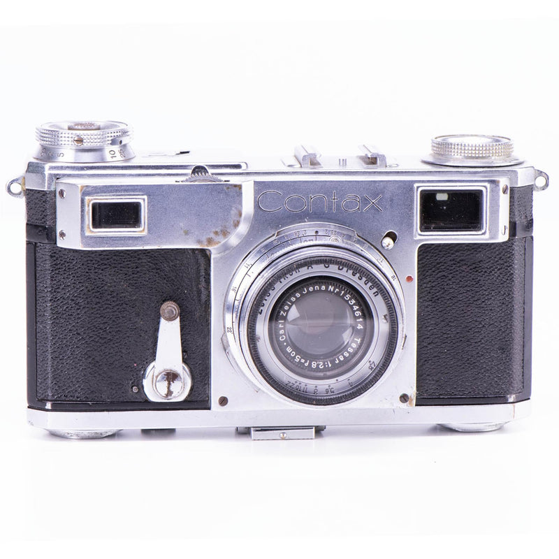 Zeiss Ikon Cantax 2 Camera | 50mm f2.8 lens | White | Germany | 1936