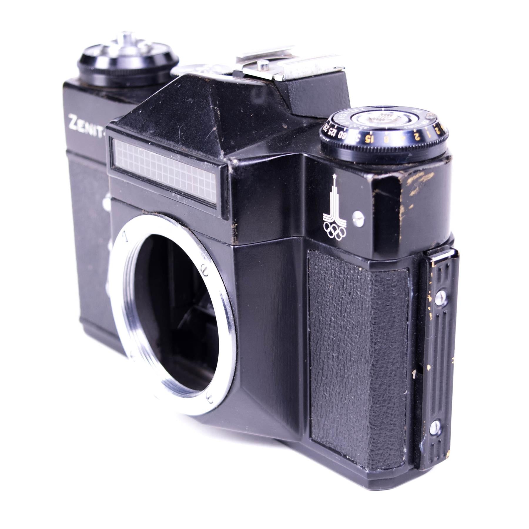 Zenit E Camera Body | Olympic edition | Black | M42 | Soviet union | 1980