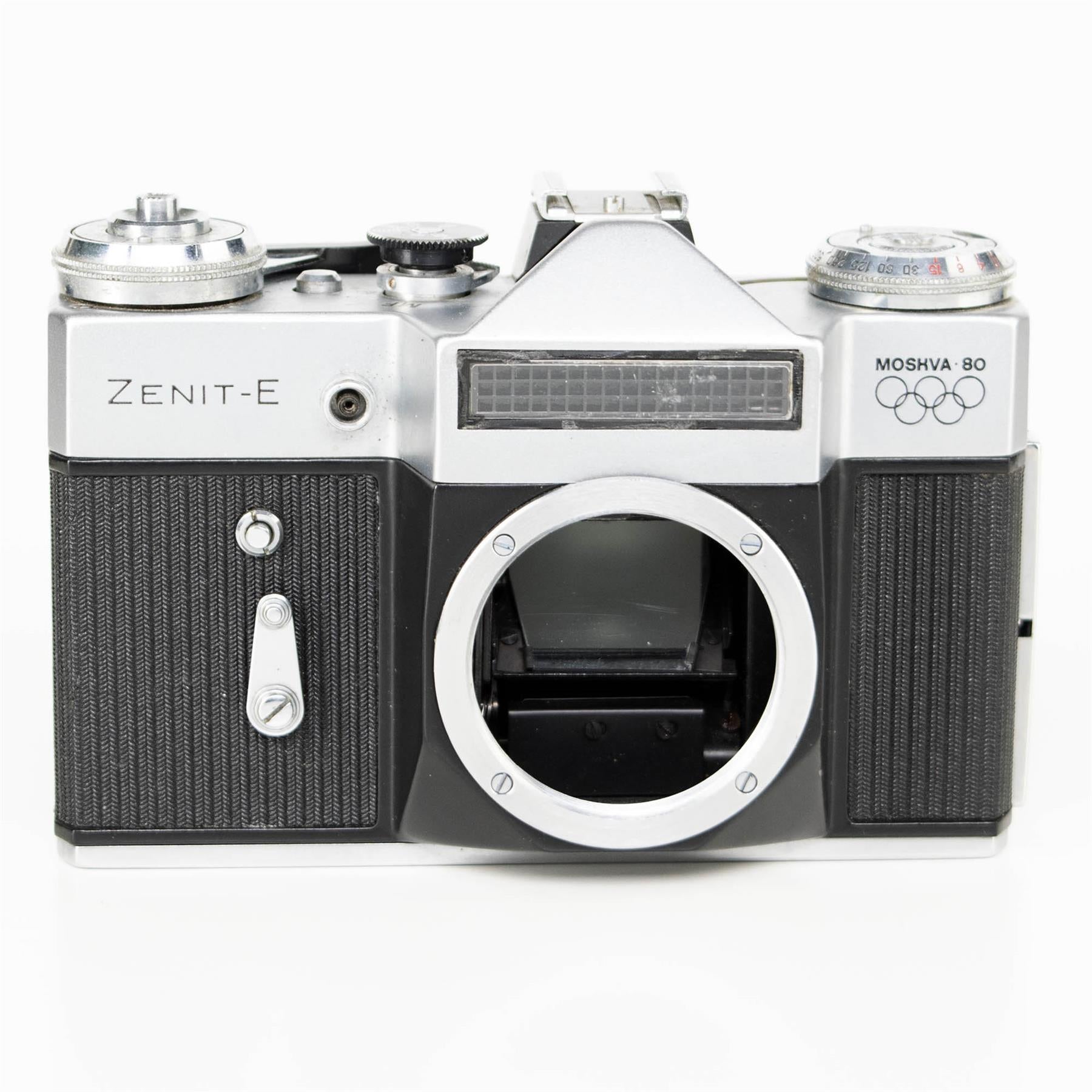 Zenit E Camera Body | Olympic edition | White | M42 | Soviet Union | 1980