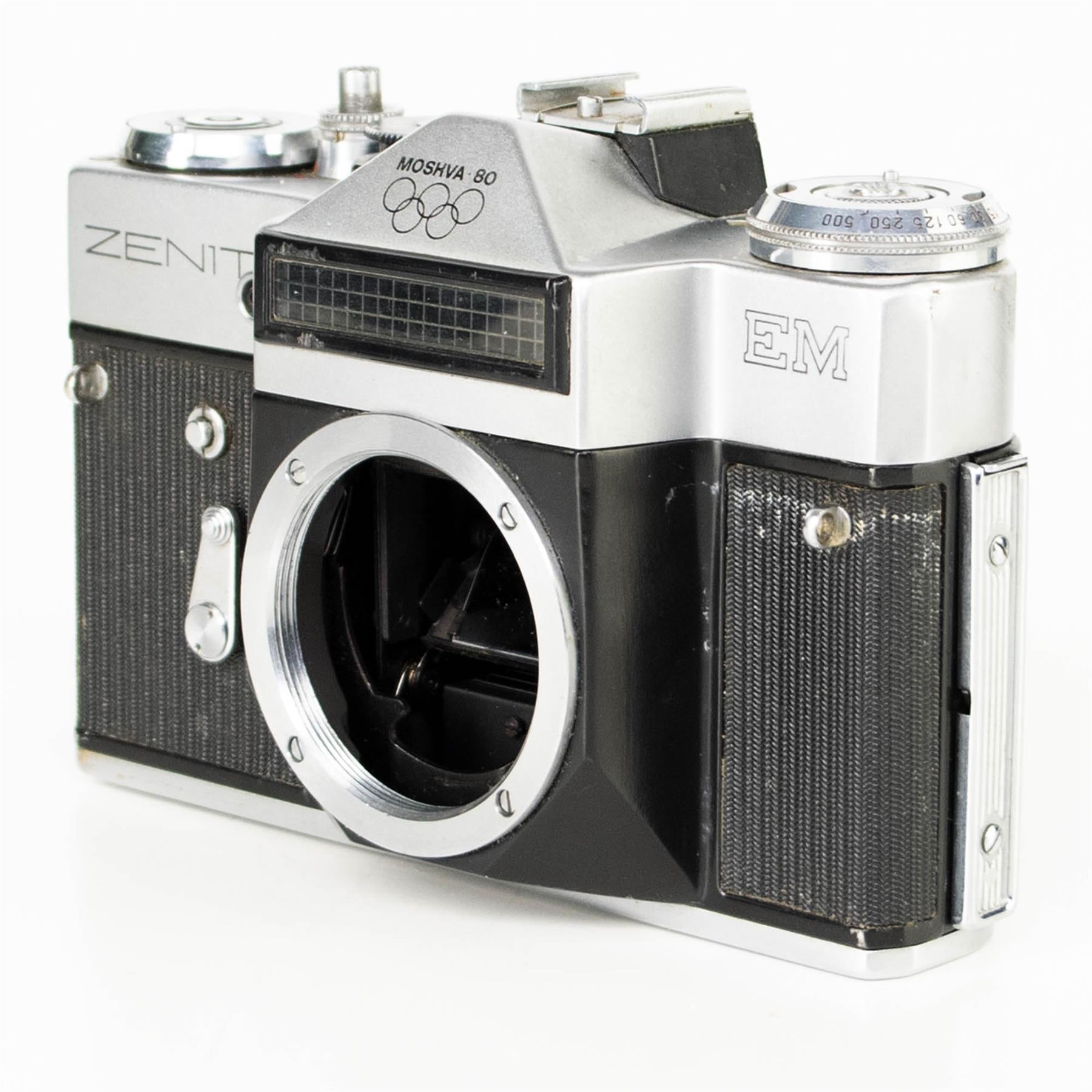 Zenit EM Camera Body | Olympic edition | White | M42 | Soviet Union | 1980