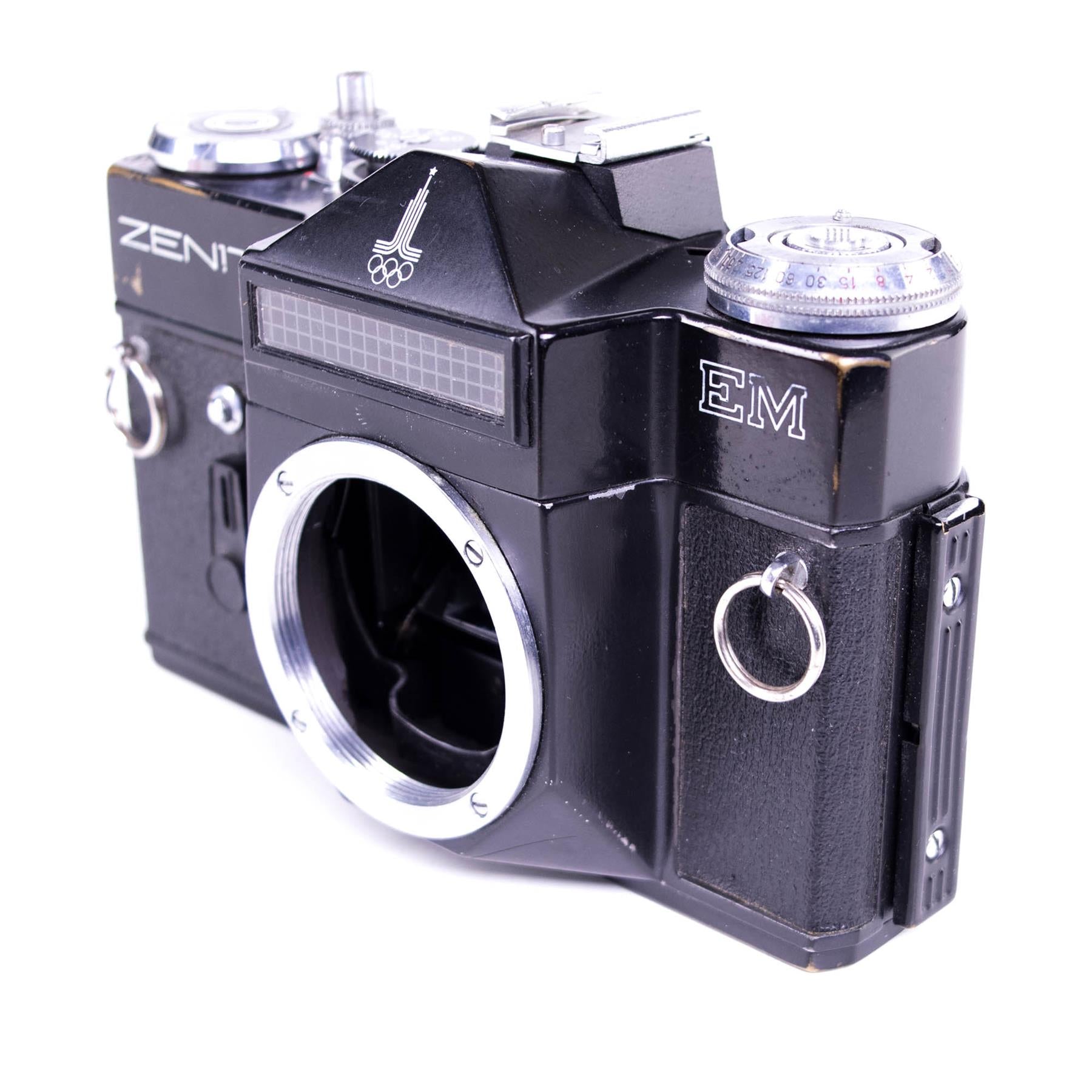 Zenit EM Camera body | Olympic edition | Black | M42 | Soviet union | 1980