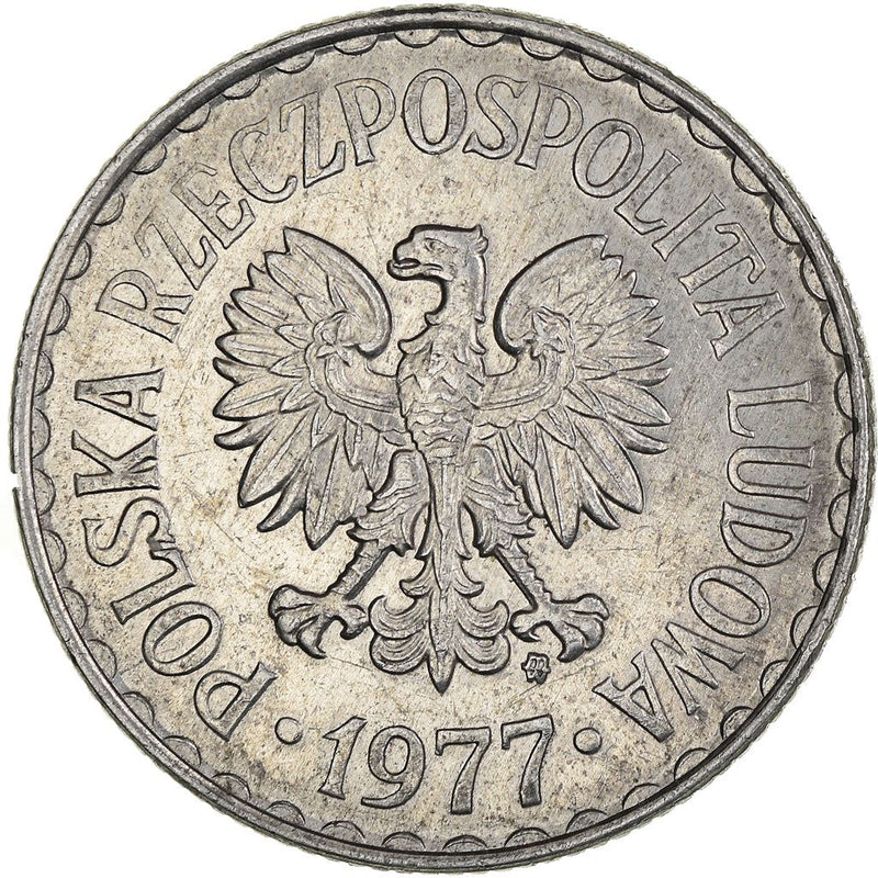 Poland | 1 Złoty | Eagle | KM49.1 | 1957 - 1985
