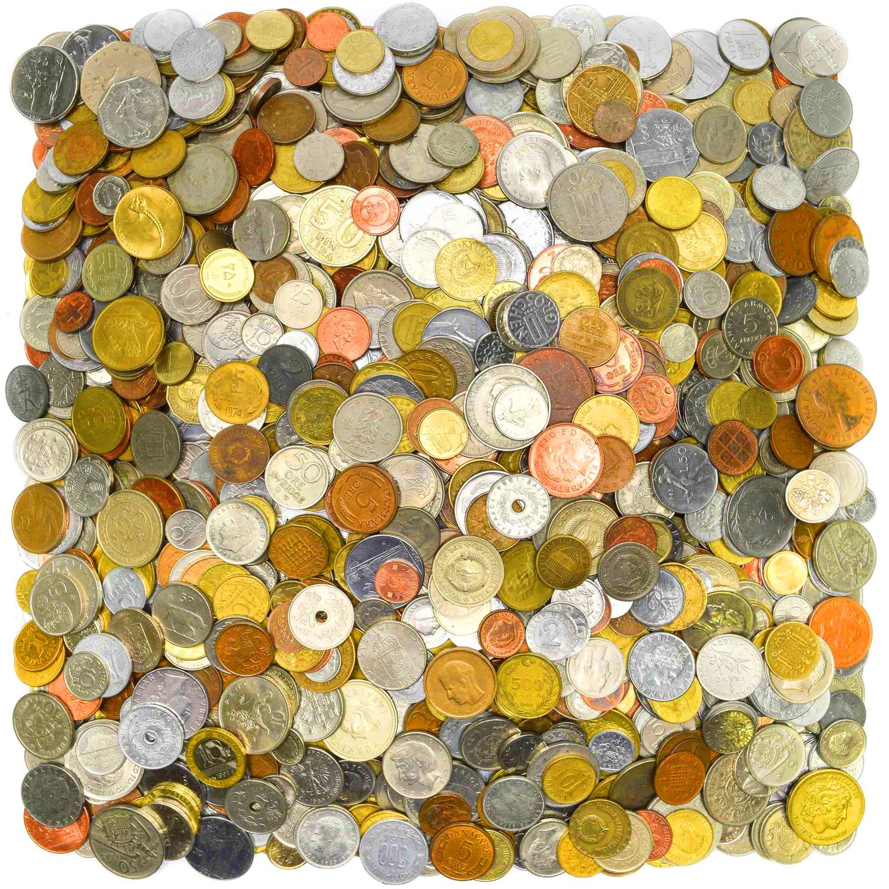 Different World Coins | Many Countries | No Duplicates | Great Gift Idea for Collectors or Children