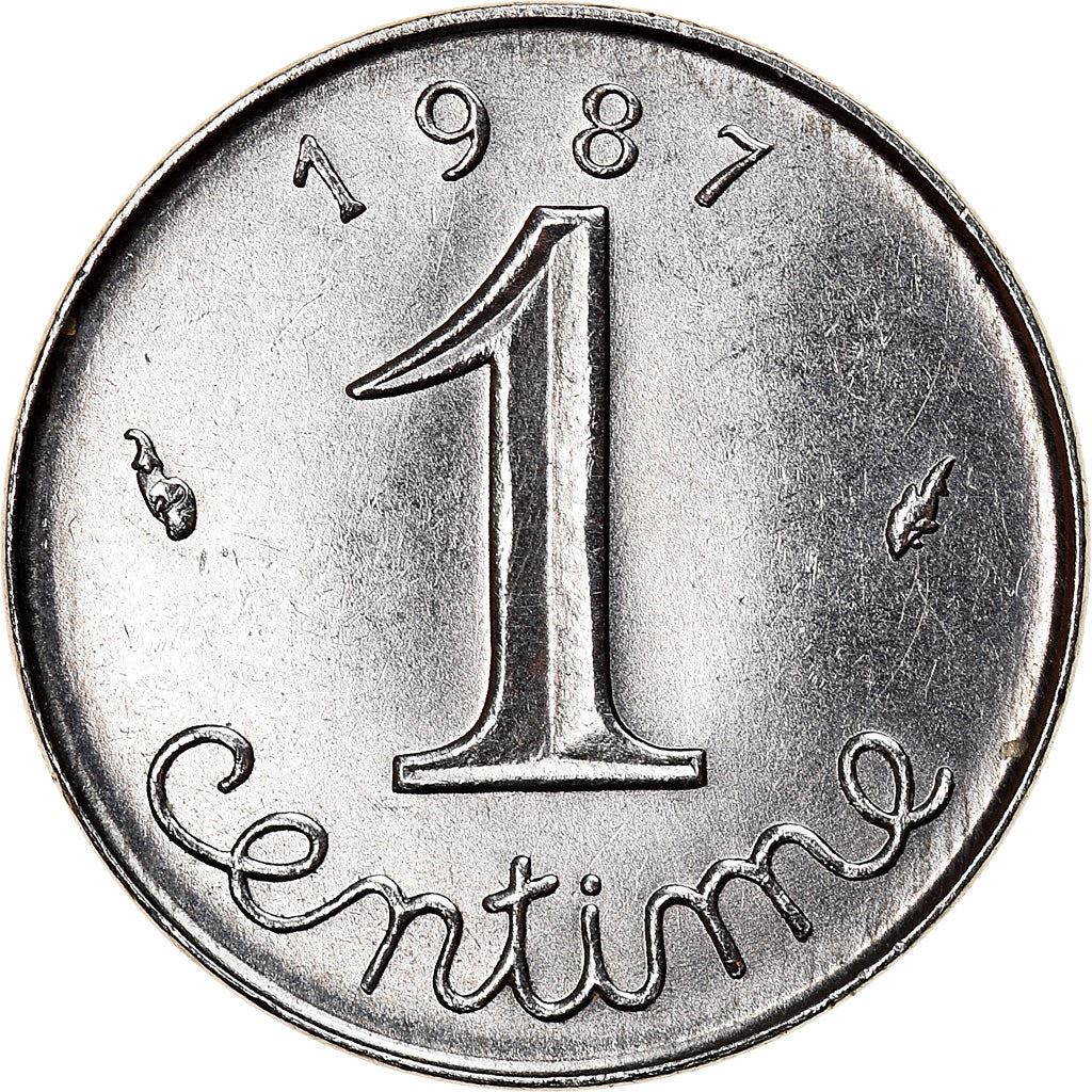 French Coin 1 Centime | KM928 | France | 1961 - 2001