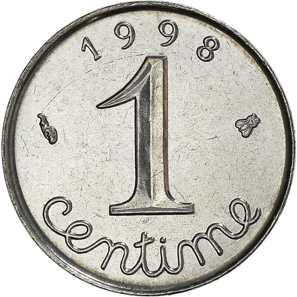 French Coin 1 Centime | KM928 | France | 1961 - 2001