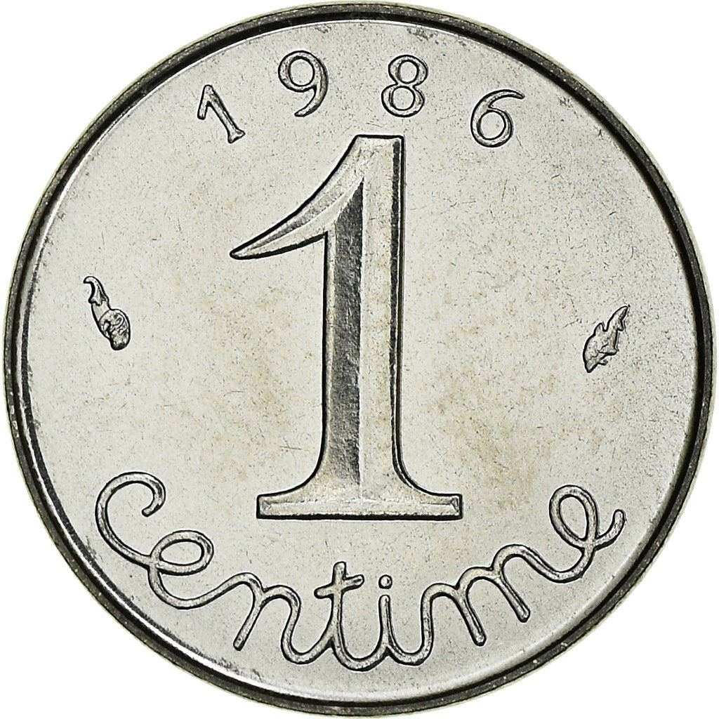 French Coin 1 Centime | KM928 | France | 1961 - 2001