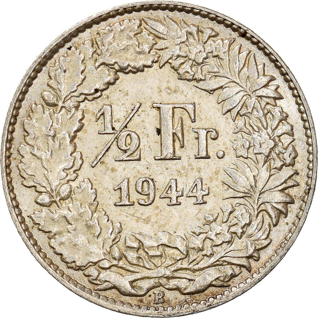 Switzerland Coin Swiss ½ Franc | Helvetia | KM23 | 1875 - 1967