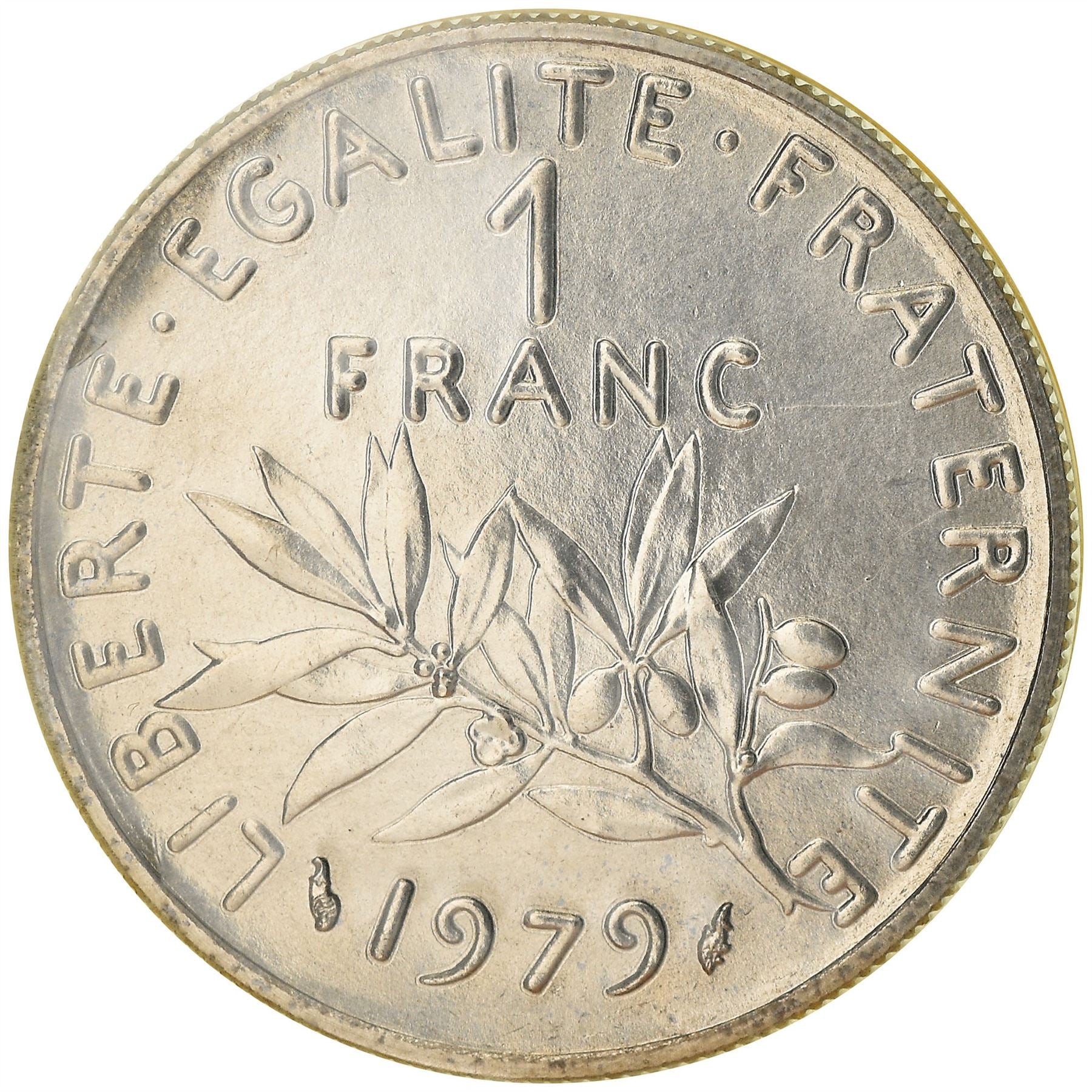 French Coin 1 Franc | Signature O. Roty | KM925.1 | France | 1959 - 2001