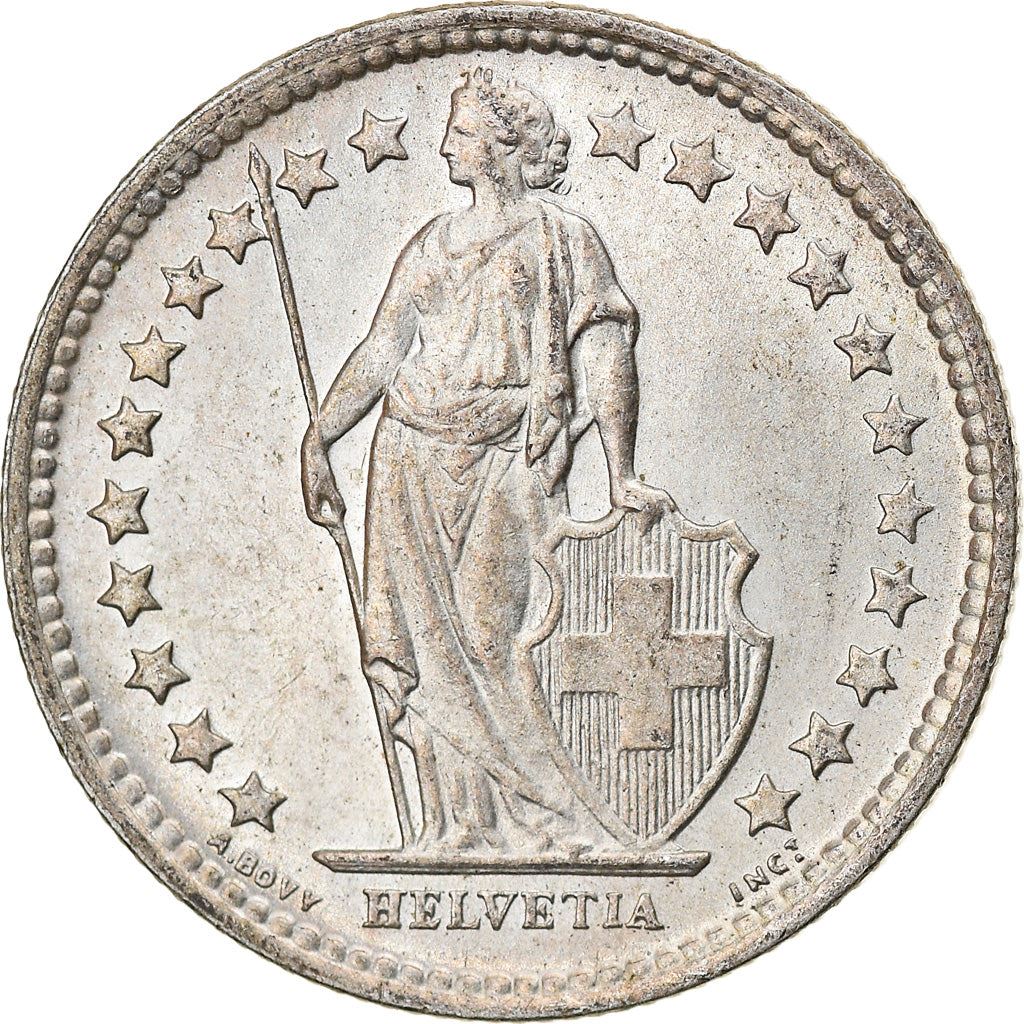 Switzerland Coin Swiss ½ Franc | Helvetia | KM23 | 1875 - 1967