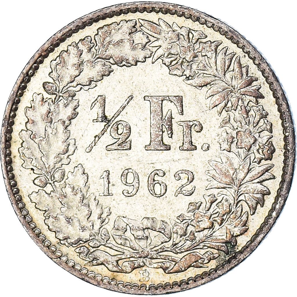 Switzerland Coin Swiss ½ Franc | Helvetia | KM23 | 1875 - 1967