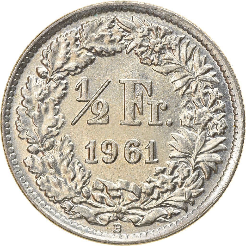 Switzerland Coin Swiss ½ Franc | Helvetia | KM23 | 1875 - 1967