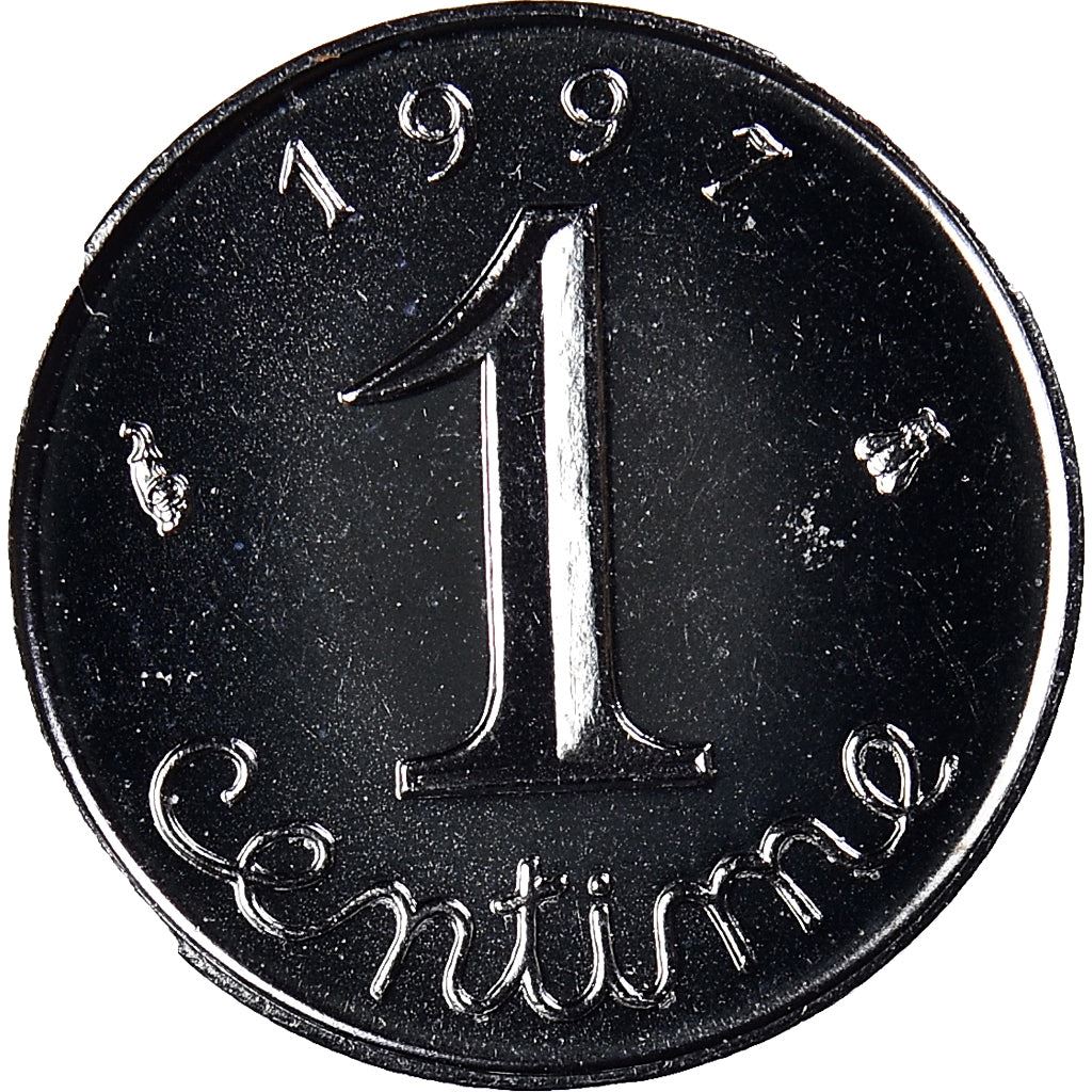 French Coin 1 Centime | KM928 | France | 1961 - 2001