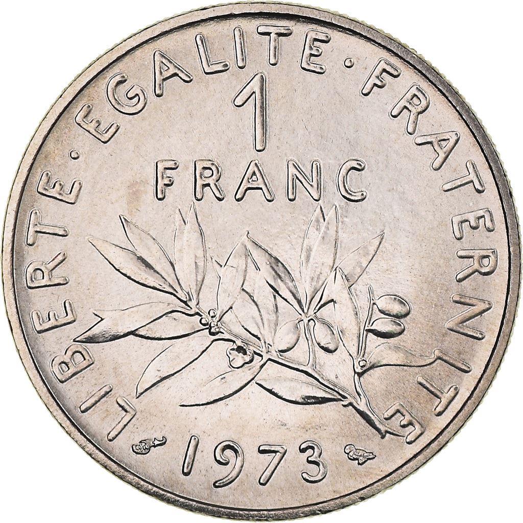 French Coin 1 Franc | Signature O. Roty | KM925.1 | France | 1959 - 2001