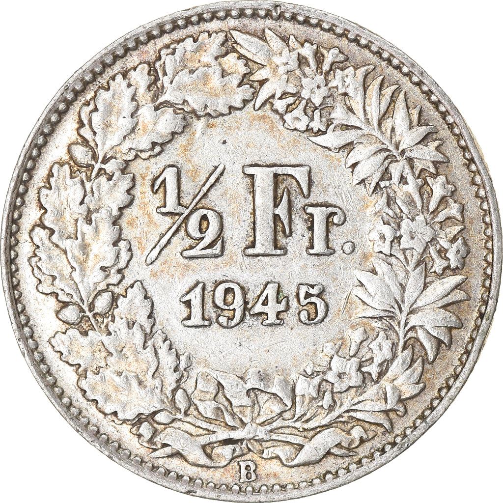 Switzerland Coin Swiss ½ Franc | Helvetia | KM23 | 1875 - 1967