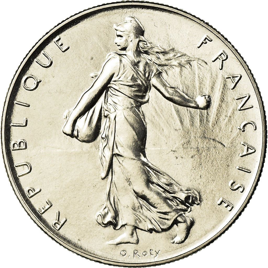 French Coin 1 Franc | Signature O. Roty | KM925.1 | France | 1959 - 2001