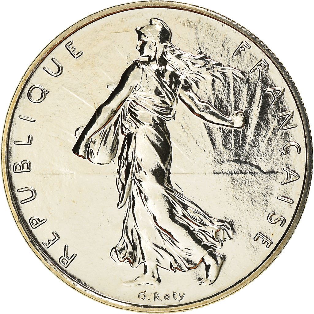 French Coin 1 Franc | Signature O. Roty | KM925.1 | France | 1959 - 2001