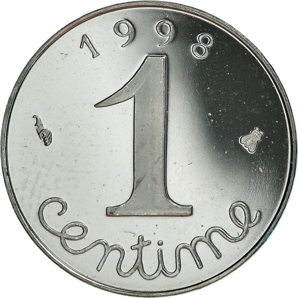 French Coin 1 Centime | KM928 | France | 1961 - 2001