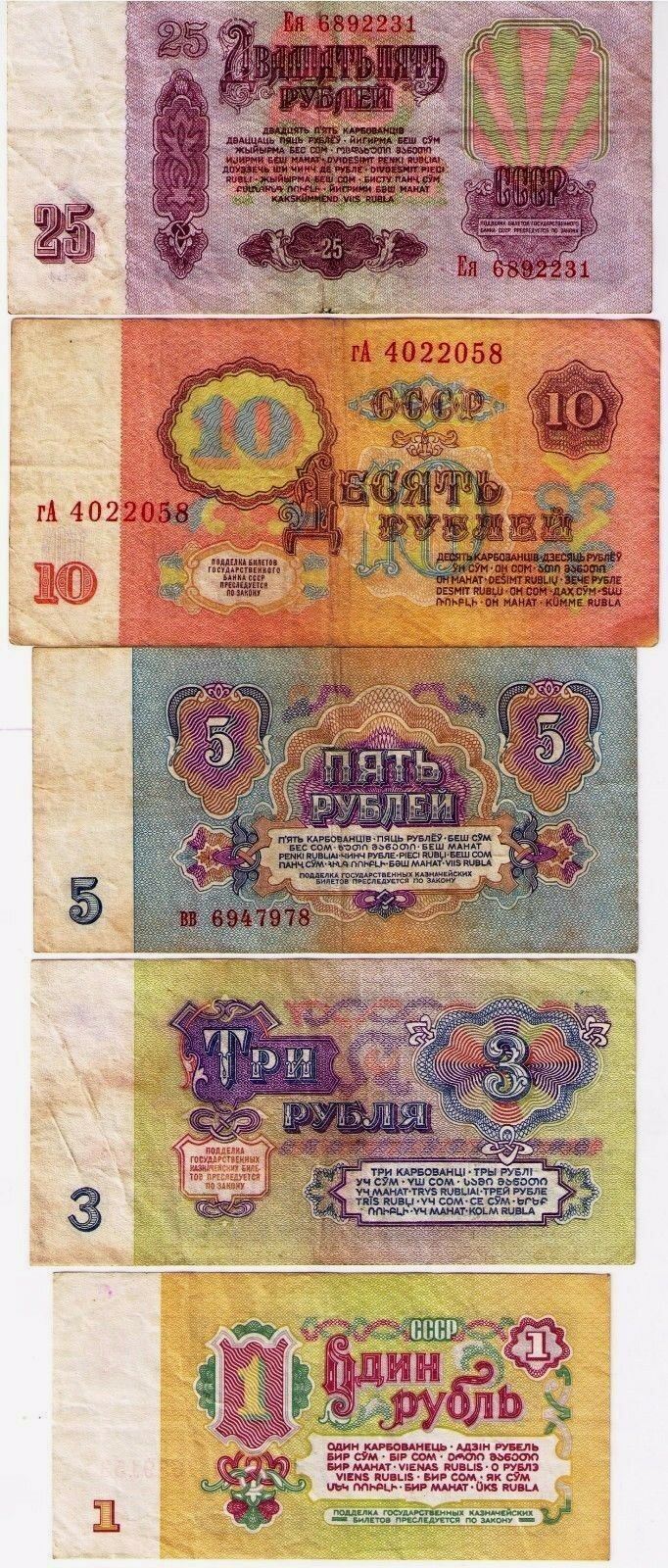 Full Soviet Union Money Collection: Coins and Banknotes | Rubles and Kopeks