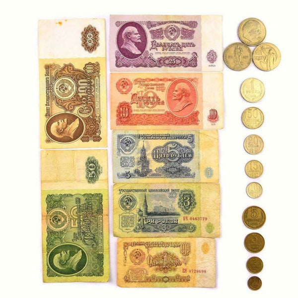 Full Soviet Union Money Collection: Coins and Banknotes | Rubles and K