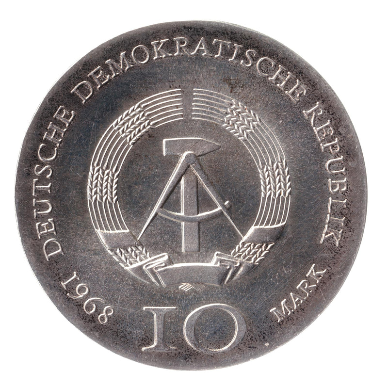 German Democratic Republic Coin Germany 10 Mark | Ludwig van Beethoven