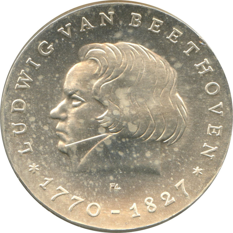 German Democratic Republic Coin Germany 10 Mark | Ludwig van Beethoven