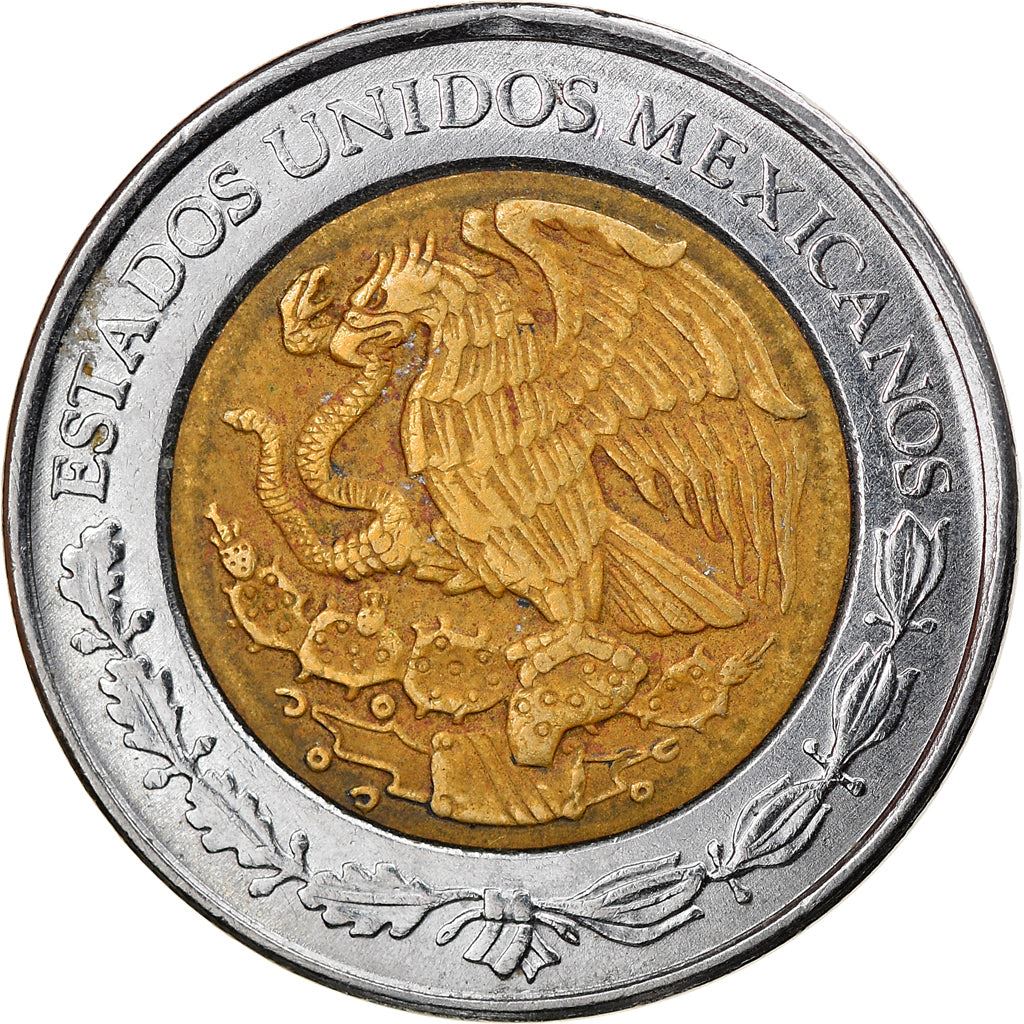 Mexico 1 Peso | 100 Coins | Aztec calendar | Golden Eagle | KM603 | 1996 - 2021