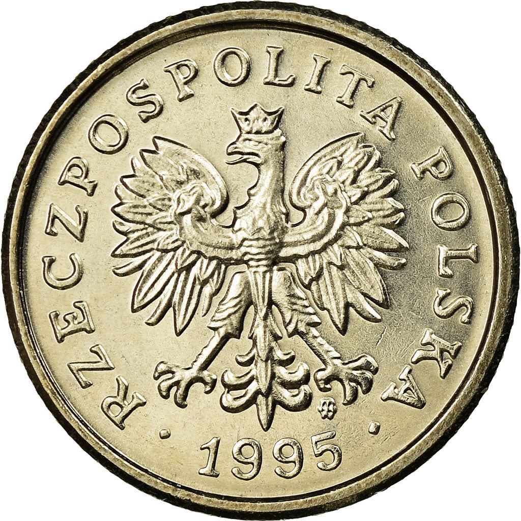 Polish 50 Groszy | 100 Coins | Oak Leaves | Eagle | Poland | 1990 - 2016