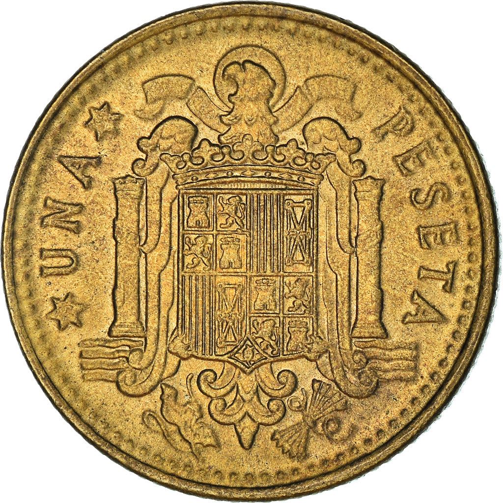 Spain 1 Peseta | 100 Coins | Spanish Dictator Francisco Franco | KM796 | 1966