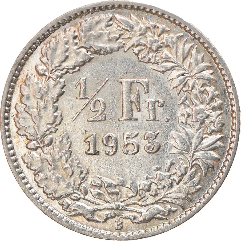 Switzerland Coin Swiss ½ Franc | Helvetia | KM23 | 1875 - 1967