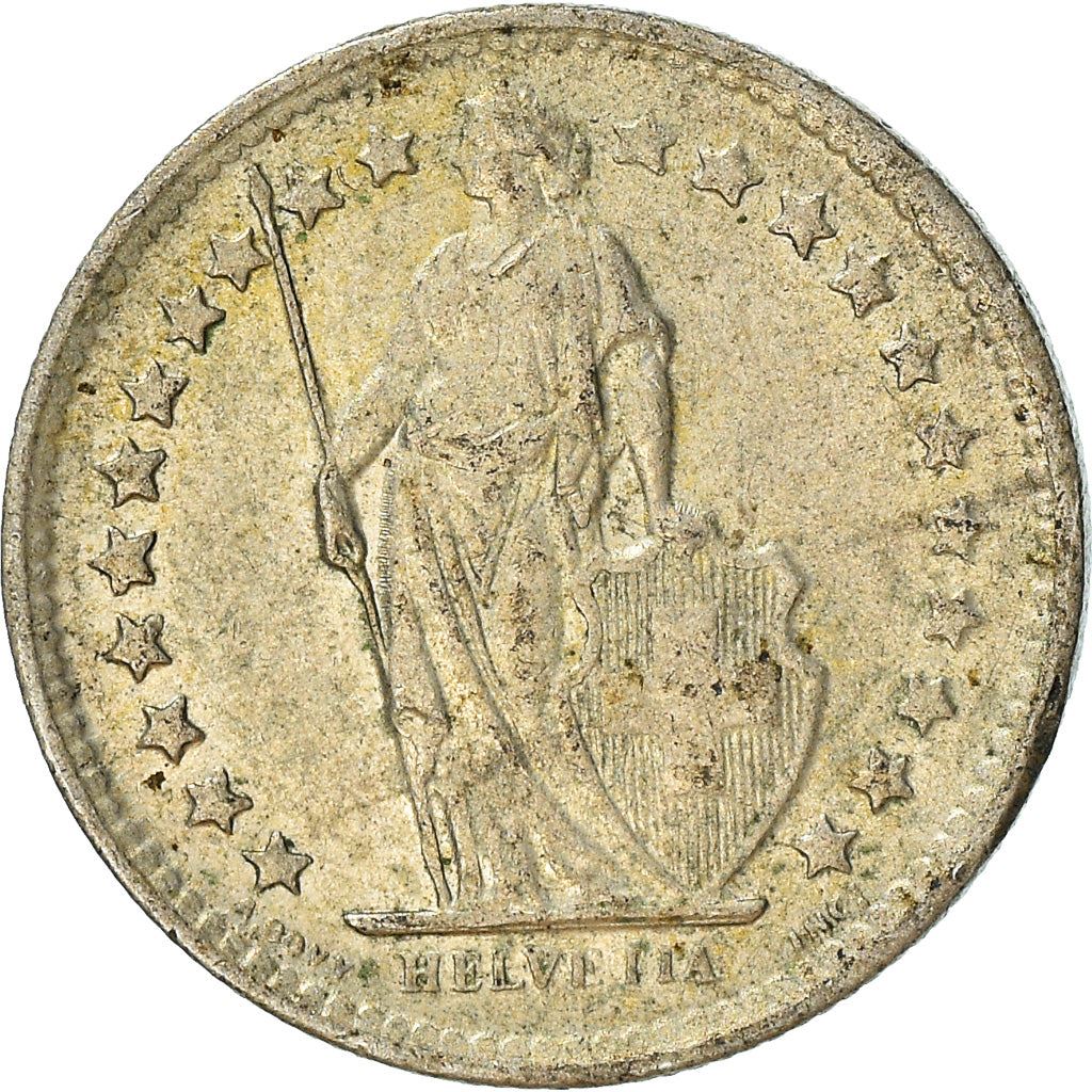 Switzerland Coin Swiss ½ Franc | Helvetia | KM23 | 1875 - 1967