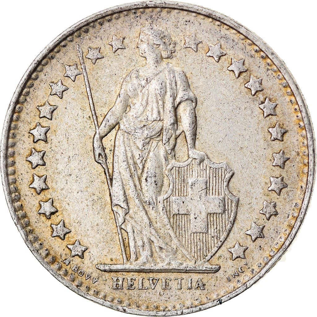 Switzerland Coin Swiss ½ Franc | Helvetia | KM23 | 1875 - 1967